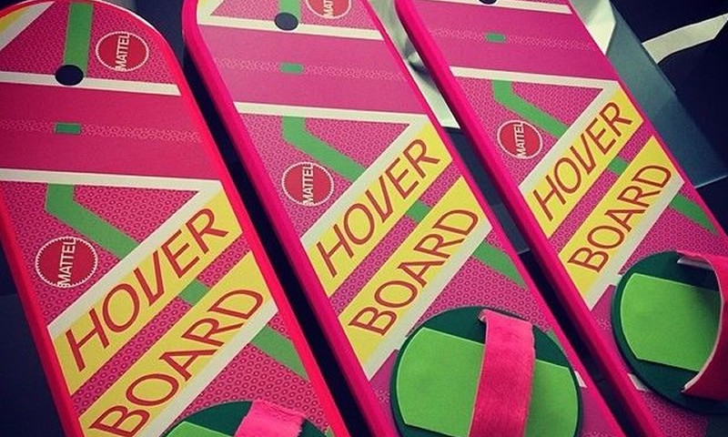 Yellow Hats own Back to the Future II Hoverboard
